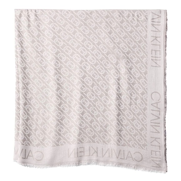 Calvin Klein Accessories - NWT Calvin Klein Large Chain Jacquard Square Scarf